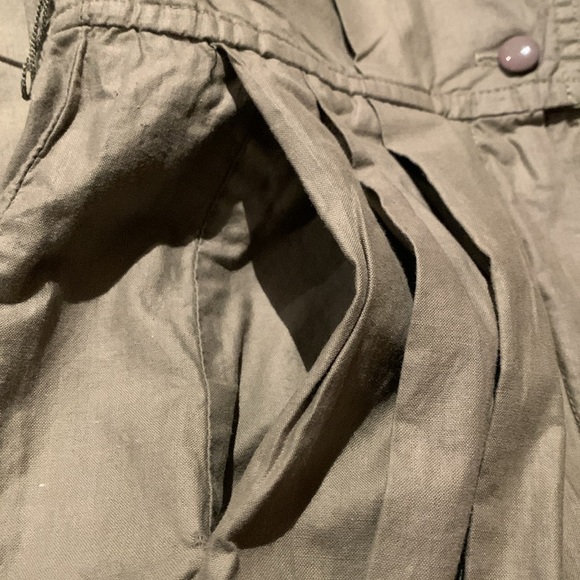 Vintage Circa 80’s Beautiful Cotton Jumpsuit w Cape by Foxy Lady Neiman Marcus - Picture 15 of 15